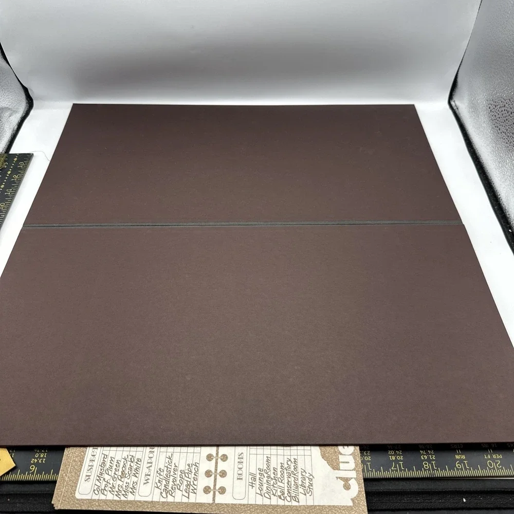 Parker Brothers CLUE‎ Board Game Missing Wrench And Pipe 1972